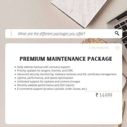 Premium Maintenance Package